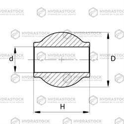 ROTULA 50x51 D.25,4(A12) x GRAP.SUP. CAT 2