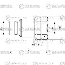 STUCCHI M A25 1-1/4 BSP