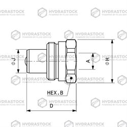 STUCCHI M IV38HP NPT (700 BAR)