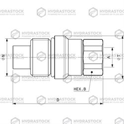 STUCCHI M VEP9P 1/2 BSP