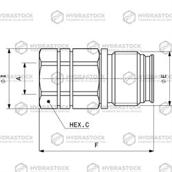 STUCCHI F VP30P 1-1/4 BSP