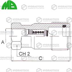 SF 10-04 MB FEMMINA 1/4 BSP SERIE S