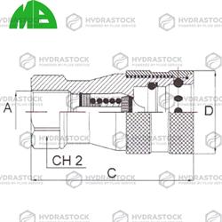 MB FEMMINA 1 BSP FS 100 TV