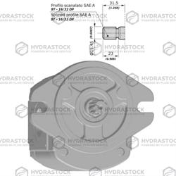 GALTECH 2SM-A-160-R-SAEA-H-N-14-0-G