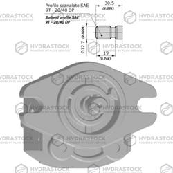 GALTECH 1SP-A-042-D-SAEAA-B-N-14-0-N